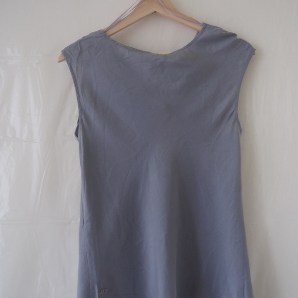 Authentic Pre-Owned Hugo Boss Metallic Leggings + Grey Flare Neck Top - Picture 5 of 6